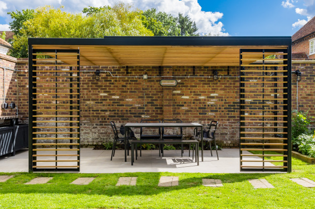 home-design Toldo brazo articulado fijado a techo