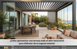 Cómo aprovechar una terraza todo el año